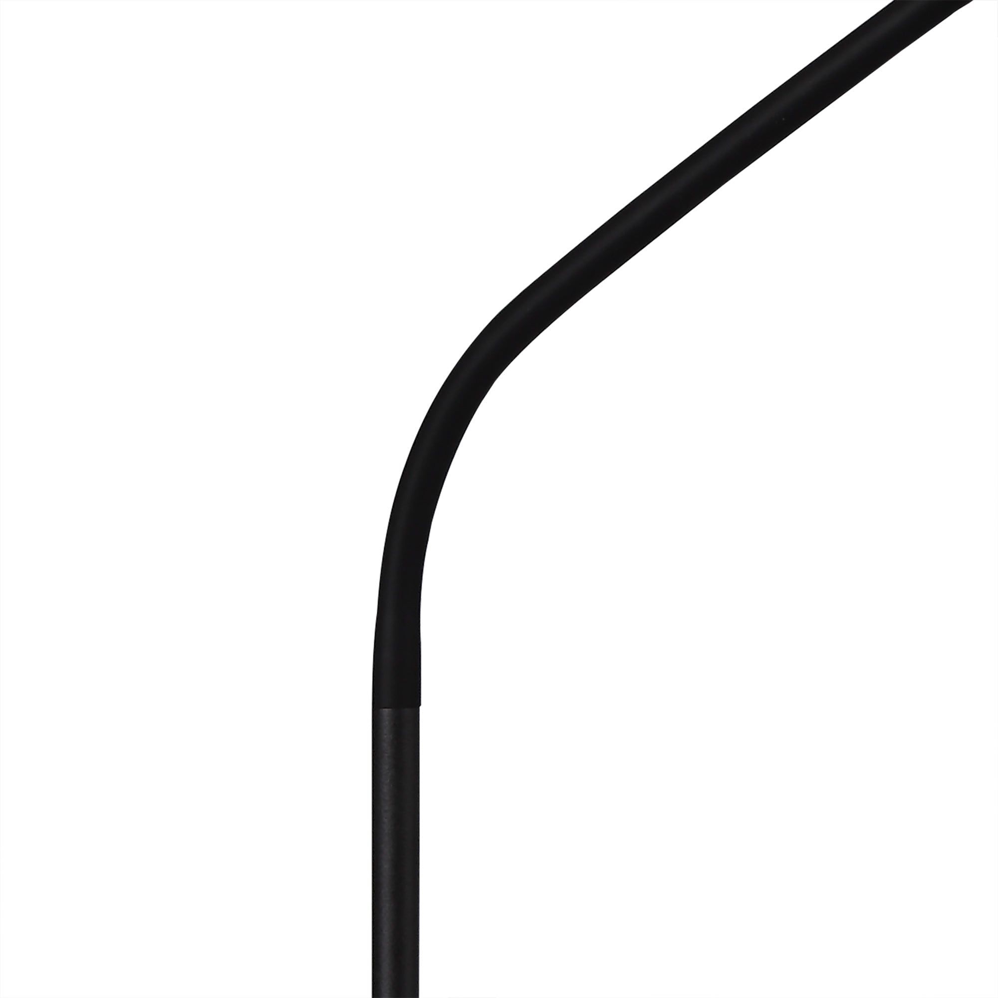 Gied Flexible Table Lamp, 1 Light E27 Satin Black/White/Satin Nickel