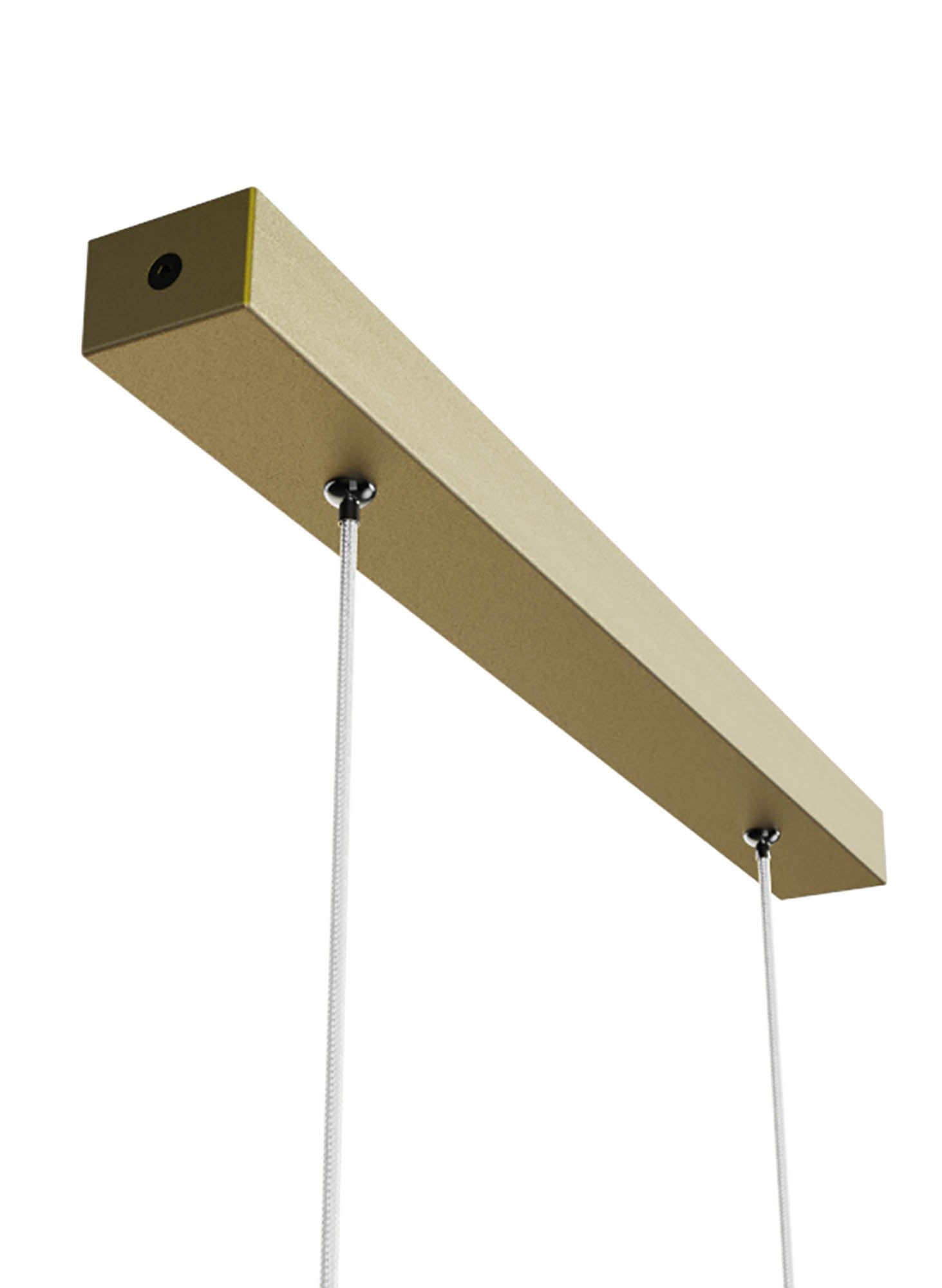 Hanok Linear Pendant 45°/  110° 38W LED - White/Black Finish, IP20