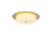 Techth Ceiling, 18W LED, 3000K, 1080lm, IP44, Sand Black, Antique Brass, Polished Chrome, 3yrs Warranty