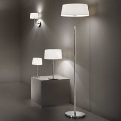 Hilton Floor Lamp - White Finish - Cusack Lighting