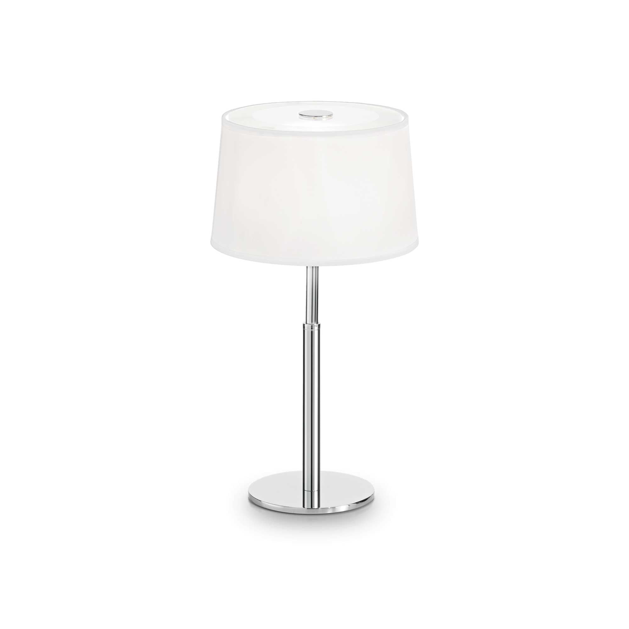 Hilton Table Lamp - 1/2Lt White Finish - Cusack Lighting