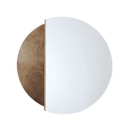 Genevieve Round Mirror - Gold Finish