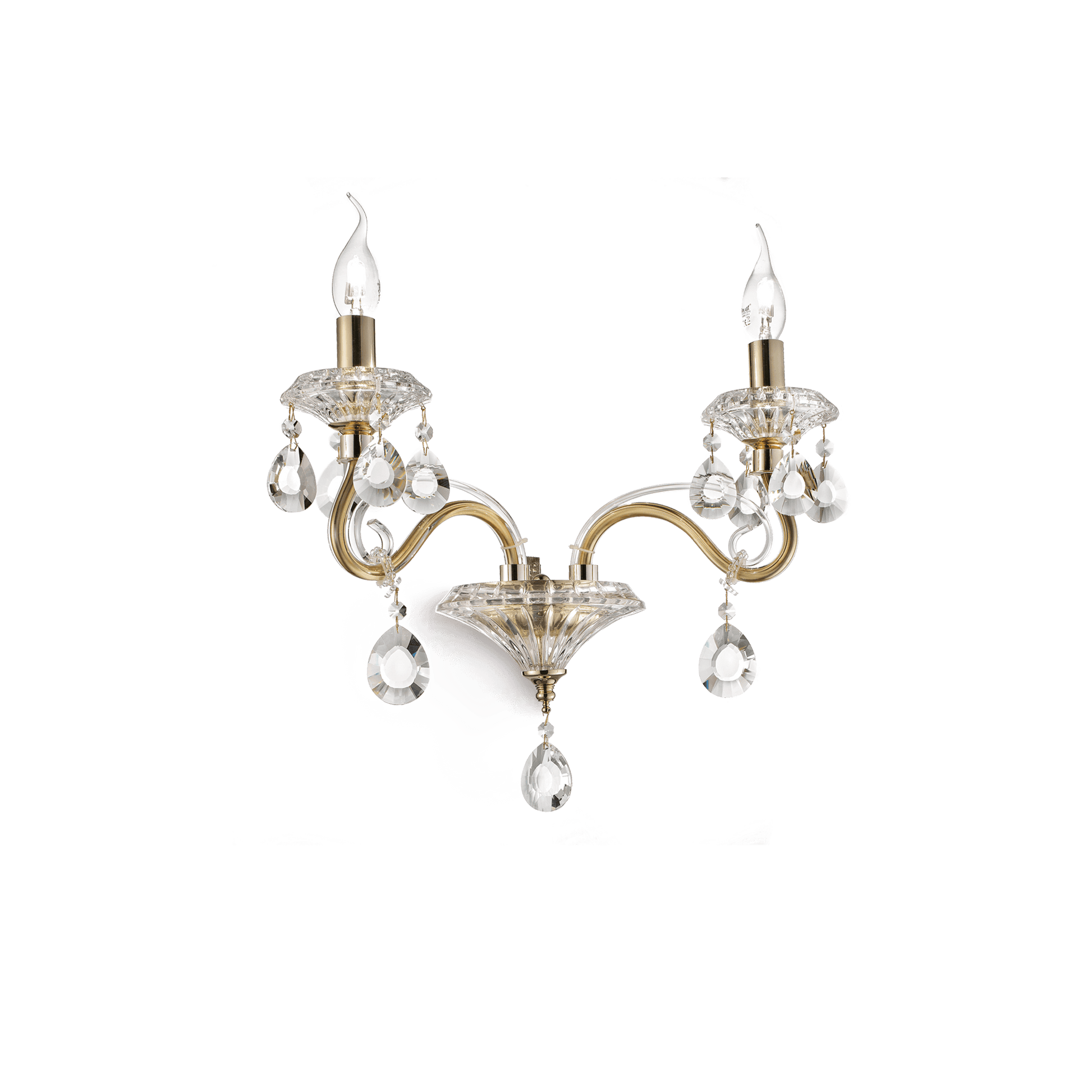 IDEALLUX NEGRESCO AP2 INDOOR WALL LIGHT - Cusack Lighting