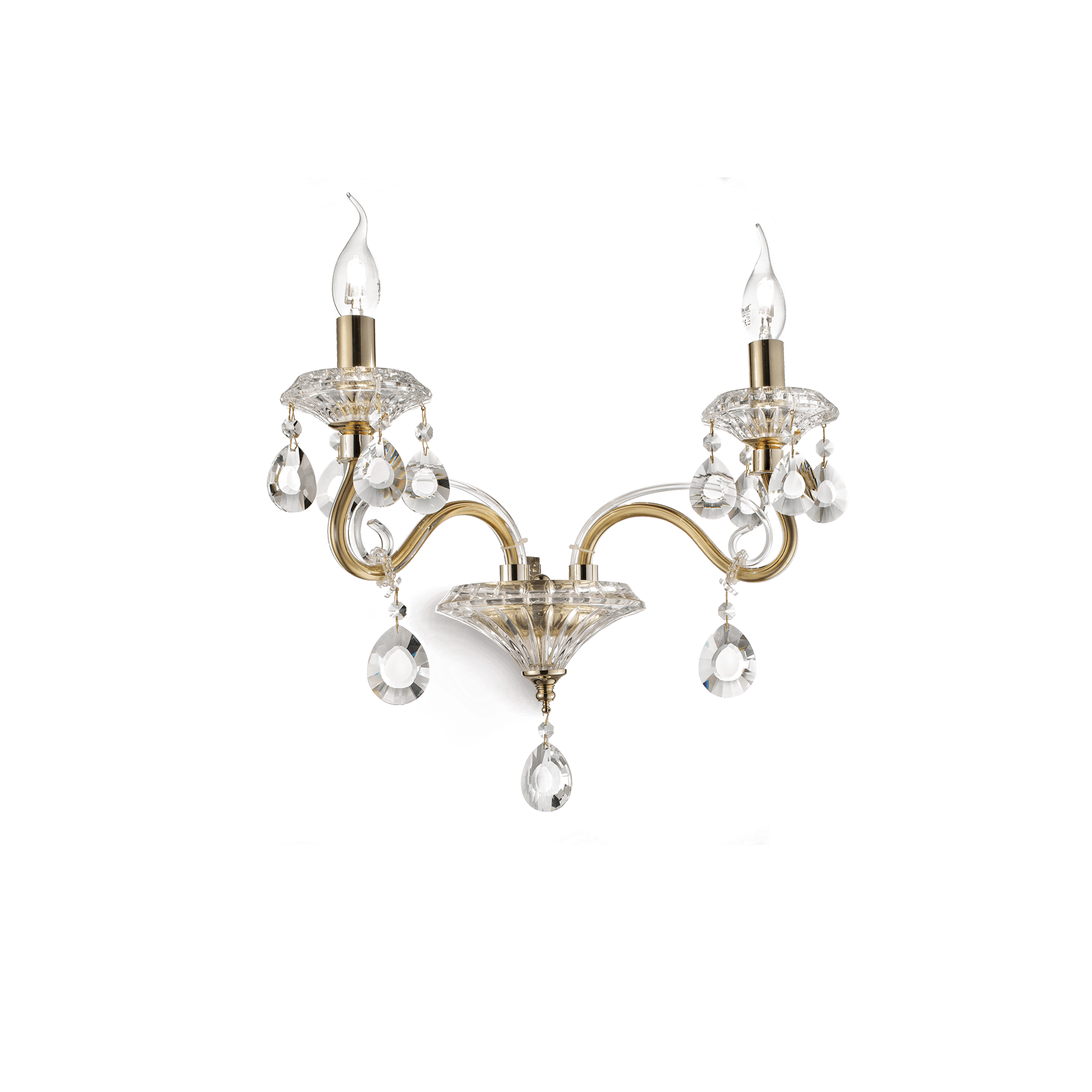 IDEALLUX NEGRESCO AP2 INDOOR WALL LIGHT - Cusack Lighting