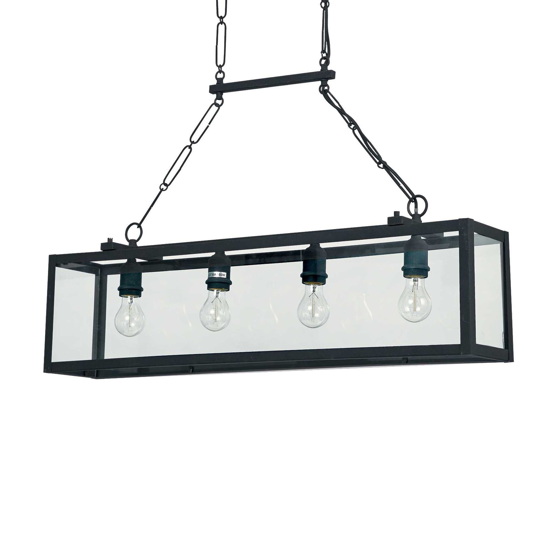 Igor 4Lt Kitchen Table/Island Light - Black Finish, IP20