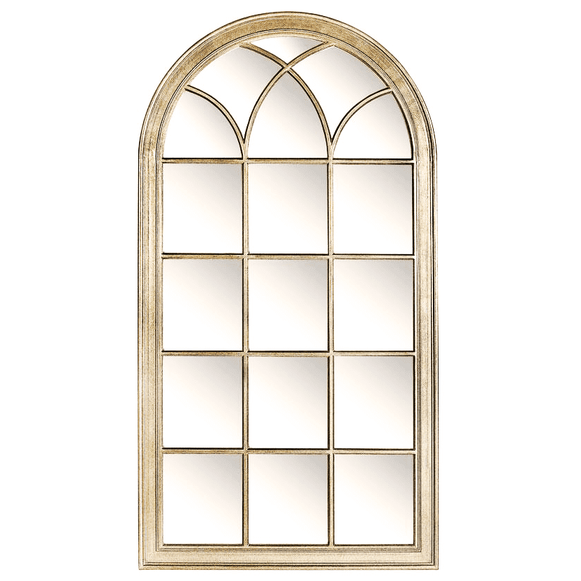 Isabella Arched Mirror - Champagne Gold Finish