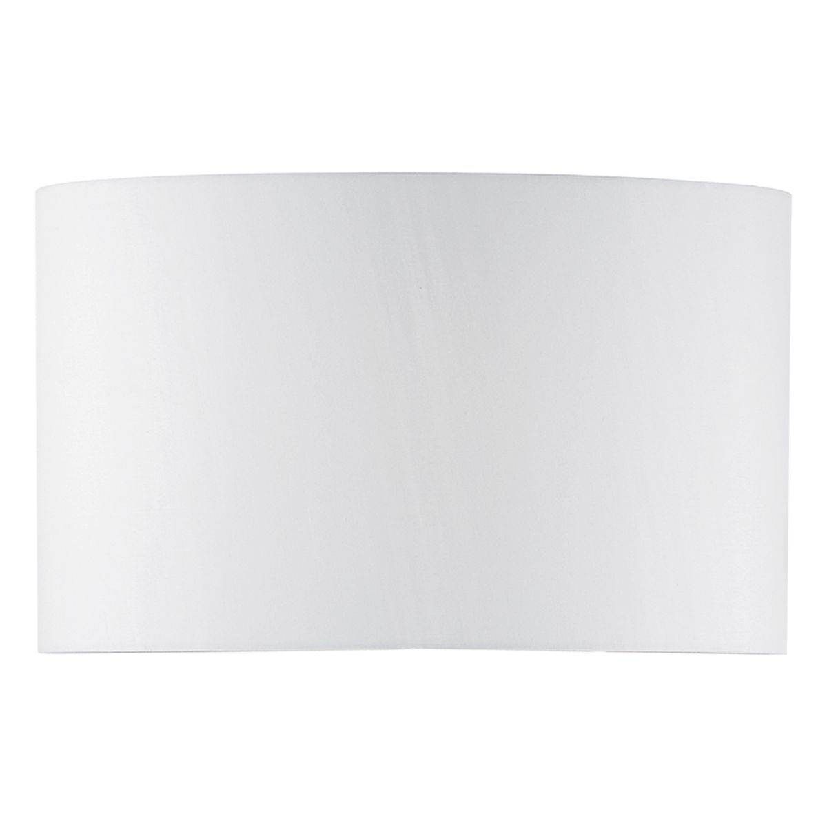 Ivory 44cm Faux Silk Oval Shade - Cusack Lighting