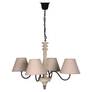 Sophie 4Lt Chandelier with Shades
