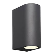 Kandanchu Round Wall Lamp, 2 x GU10, IP54, Anthracite, Sand White, Sand Black,