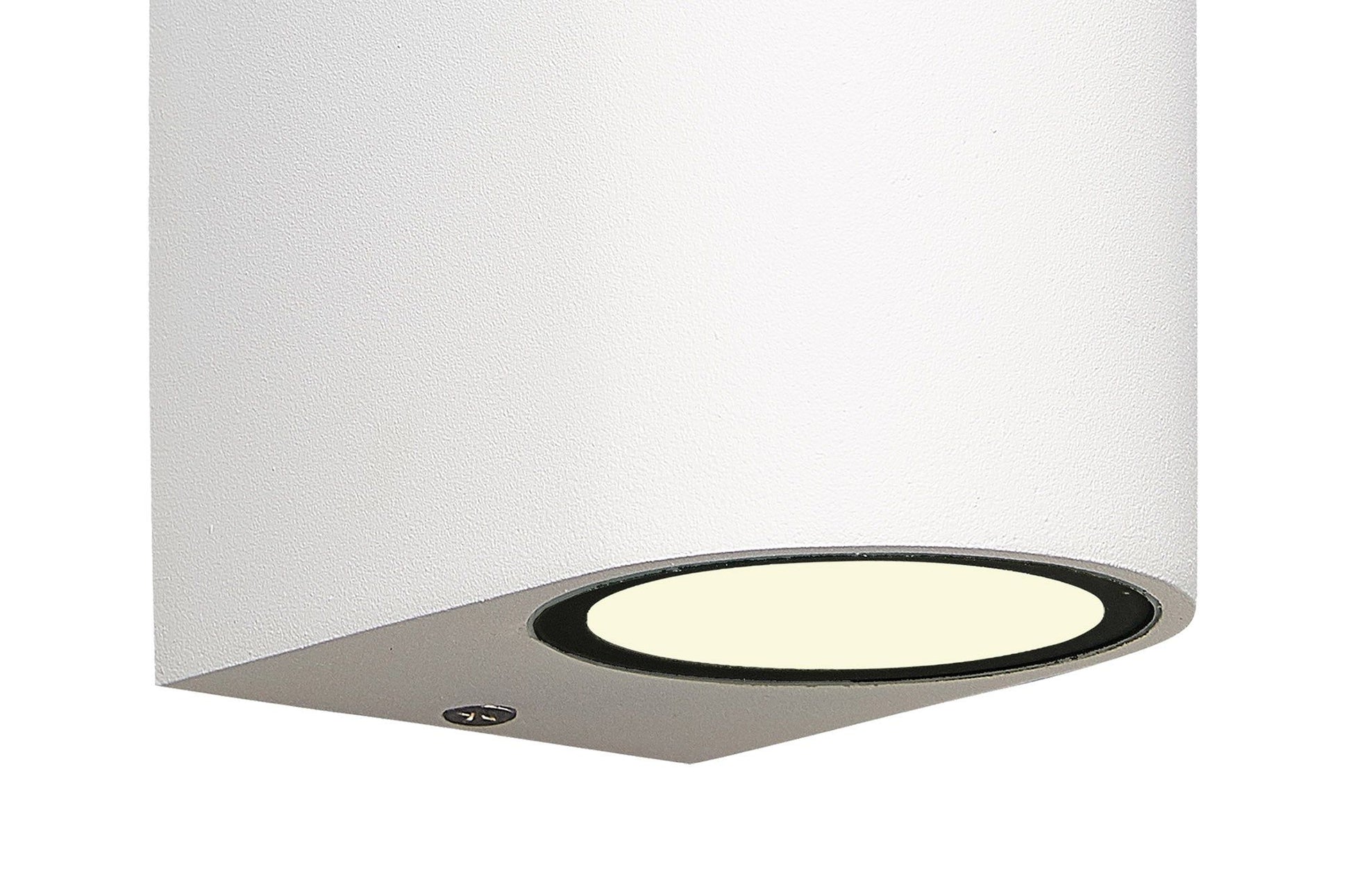 Kandanchu Round Wall Lamp, 2 x GU10, IP54, Anthracite, Sand White, Sand Black,