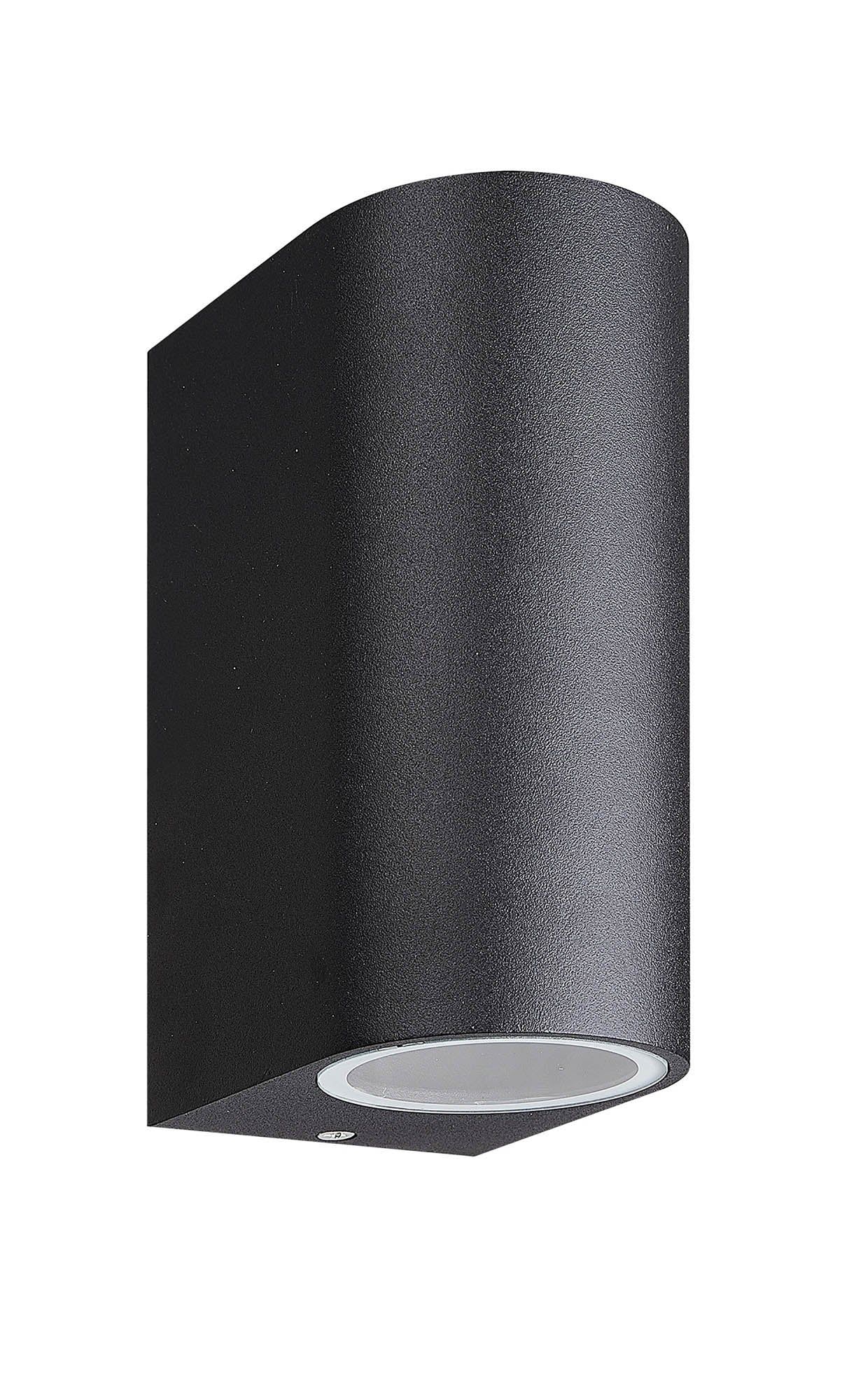 Kandanchu Round Wall Lamp, 2 x GU10, IP54, Anthracite, Sand White, Sand Black,