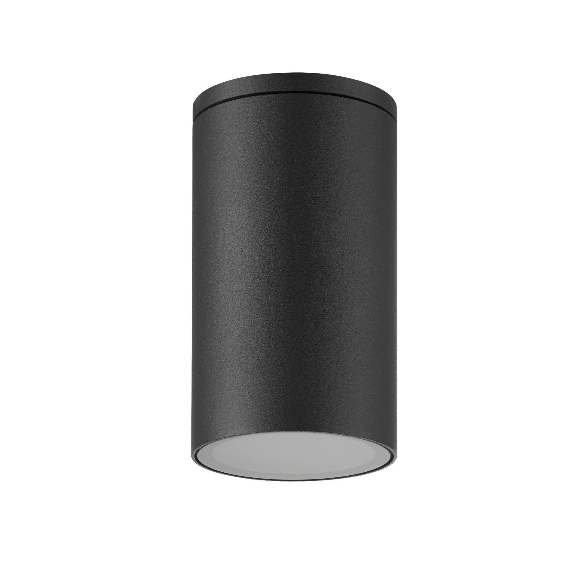 Kandanchu Tall Round Ceiling Spotlight, Small/Medium 1 x GU10, IP54, Rust Brown, Sand Black, Anthracite, Sand White