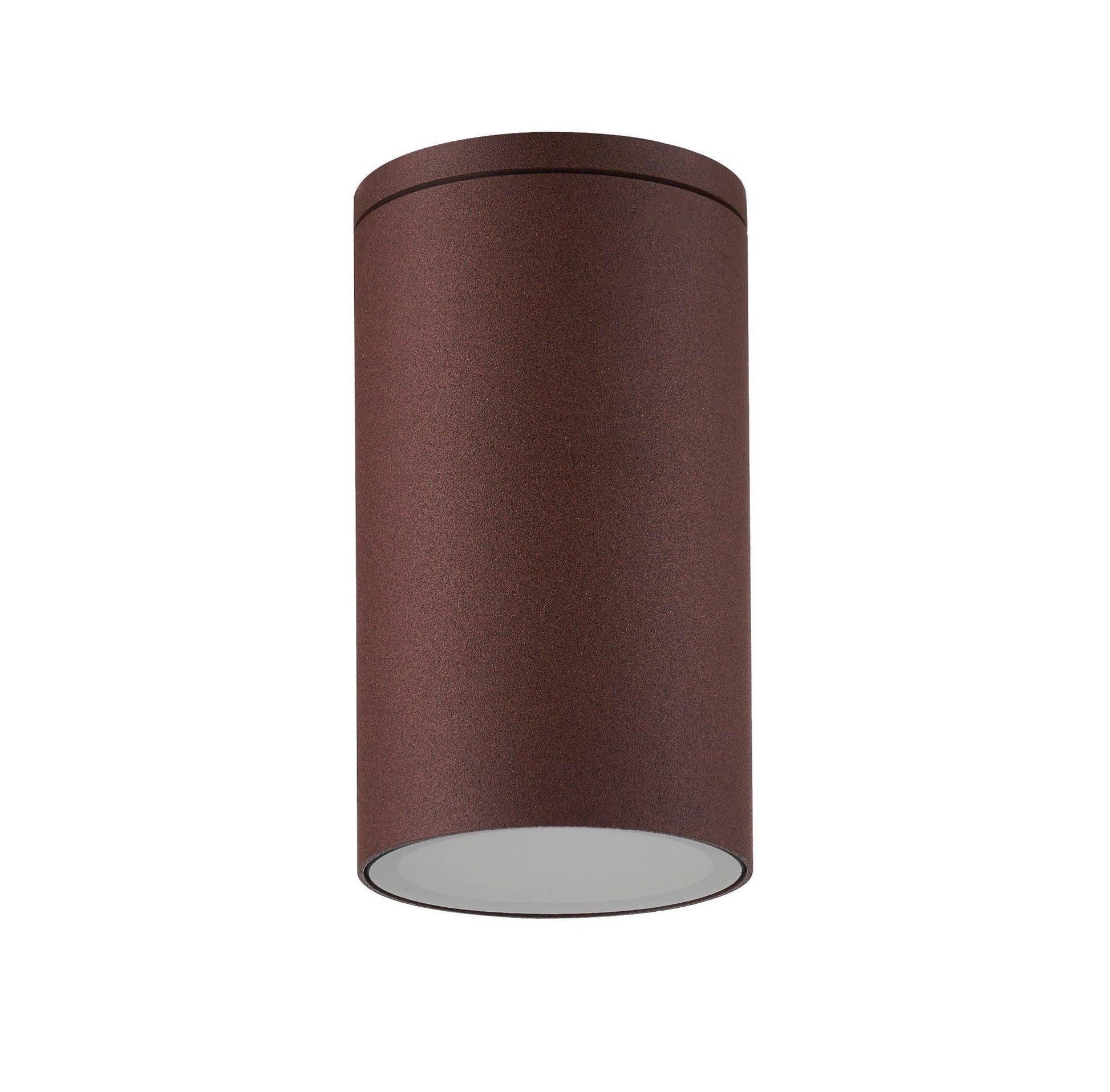 Kandanchu Tall Round Ceiling Spotlight, Small/Medium 1 x GU10, IP54, Rust Brown, Sand Black, Anthracite, Sand White
