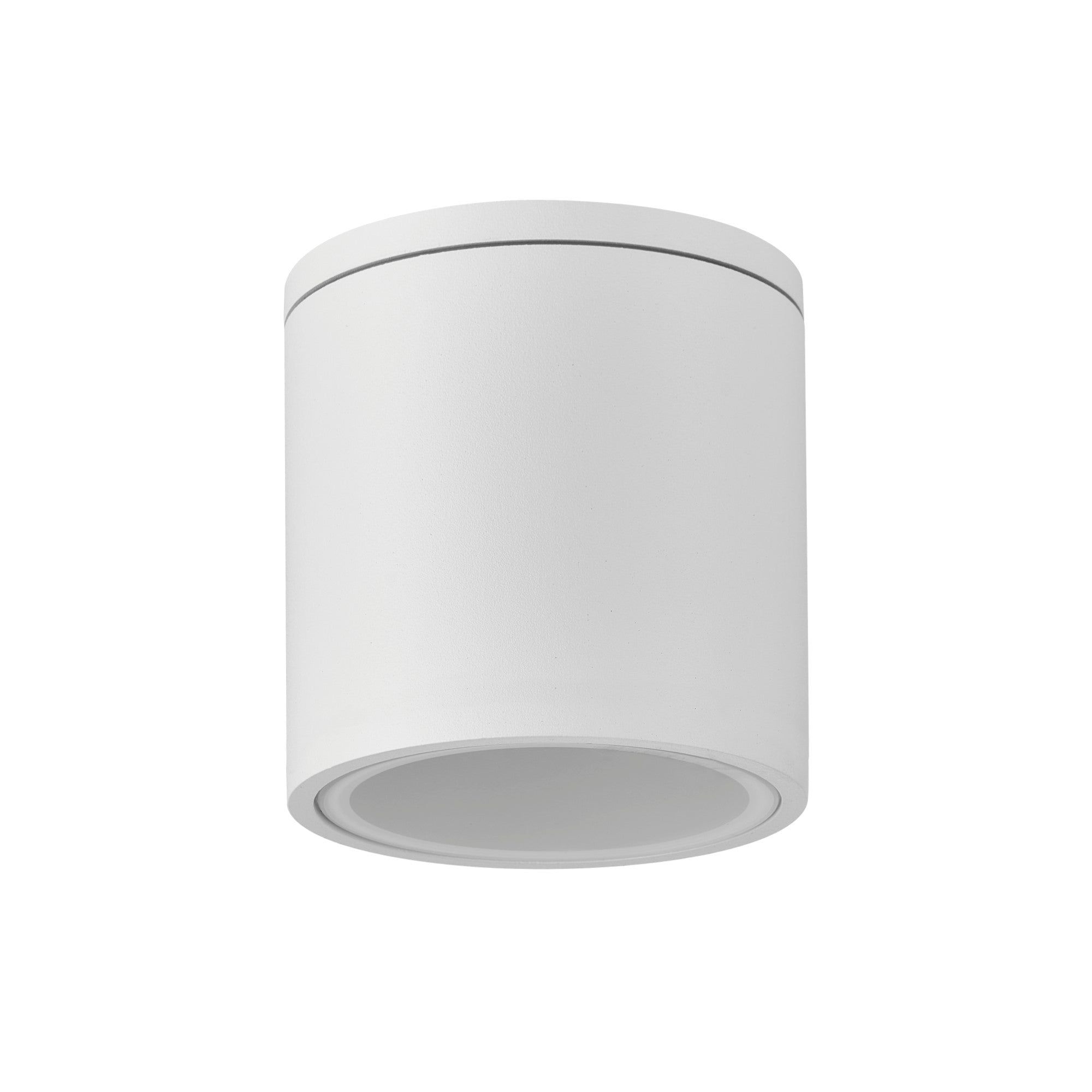 Kandanchu Tall Round Ceiling Spotlight, Small/Medium 1 x GU10, IP54, Rust Brown, Sand Black, Anthracite, Sand White