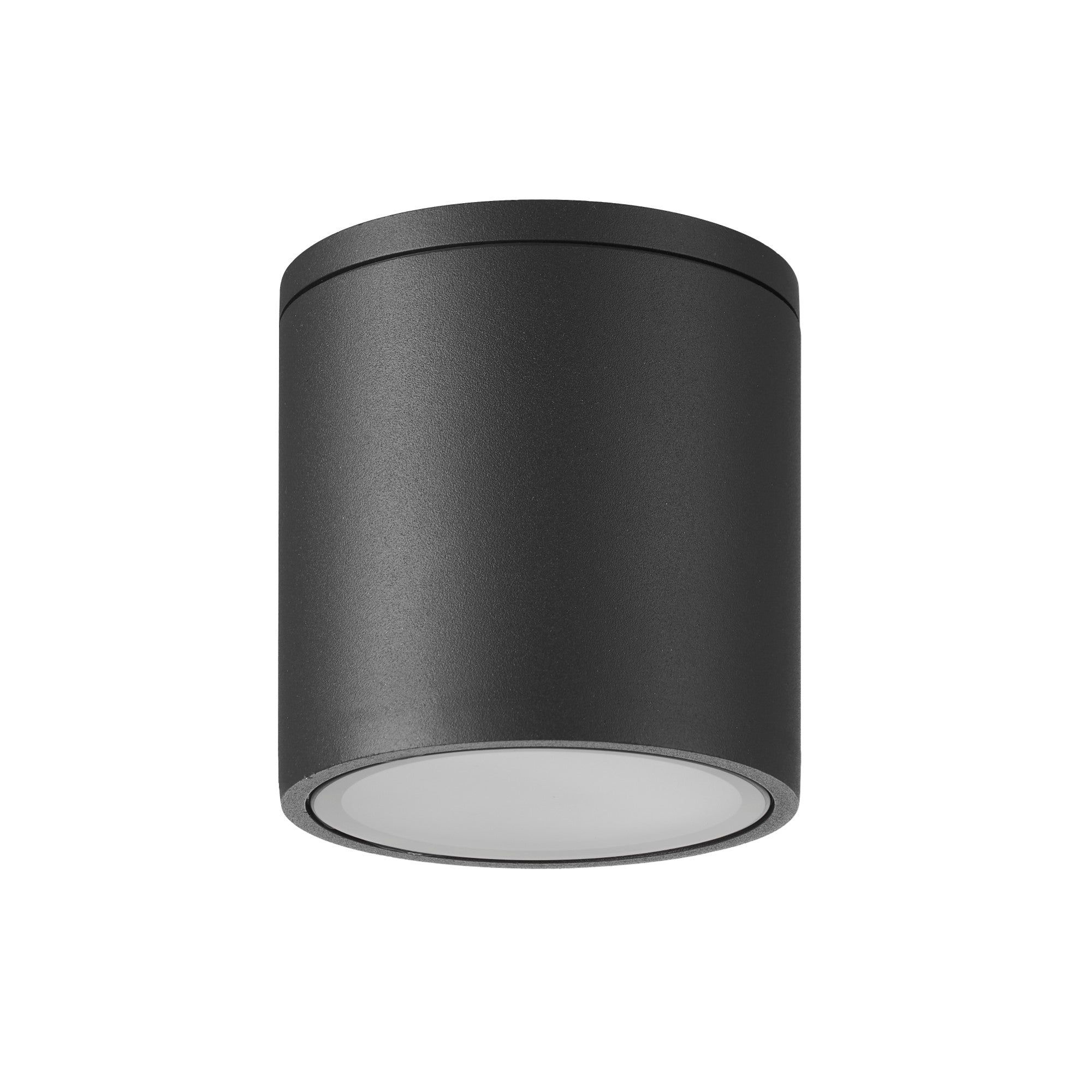 Kandanchu Tall Round Ceiling Spotlight, Small/Medium 1 x GU10, IP54, Rust Brown, Sand Black, Anthracite, Sand White