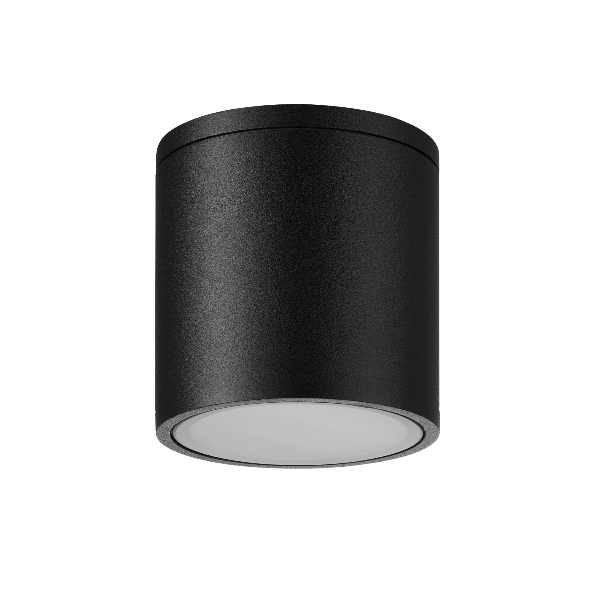 Kandanchu Tall Round Ceiling Spotlight, Small/Medium 1 x GU10, IP54, Rust Brown, Sand Black, Anthracite, Sand White