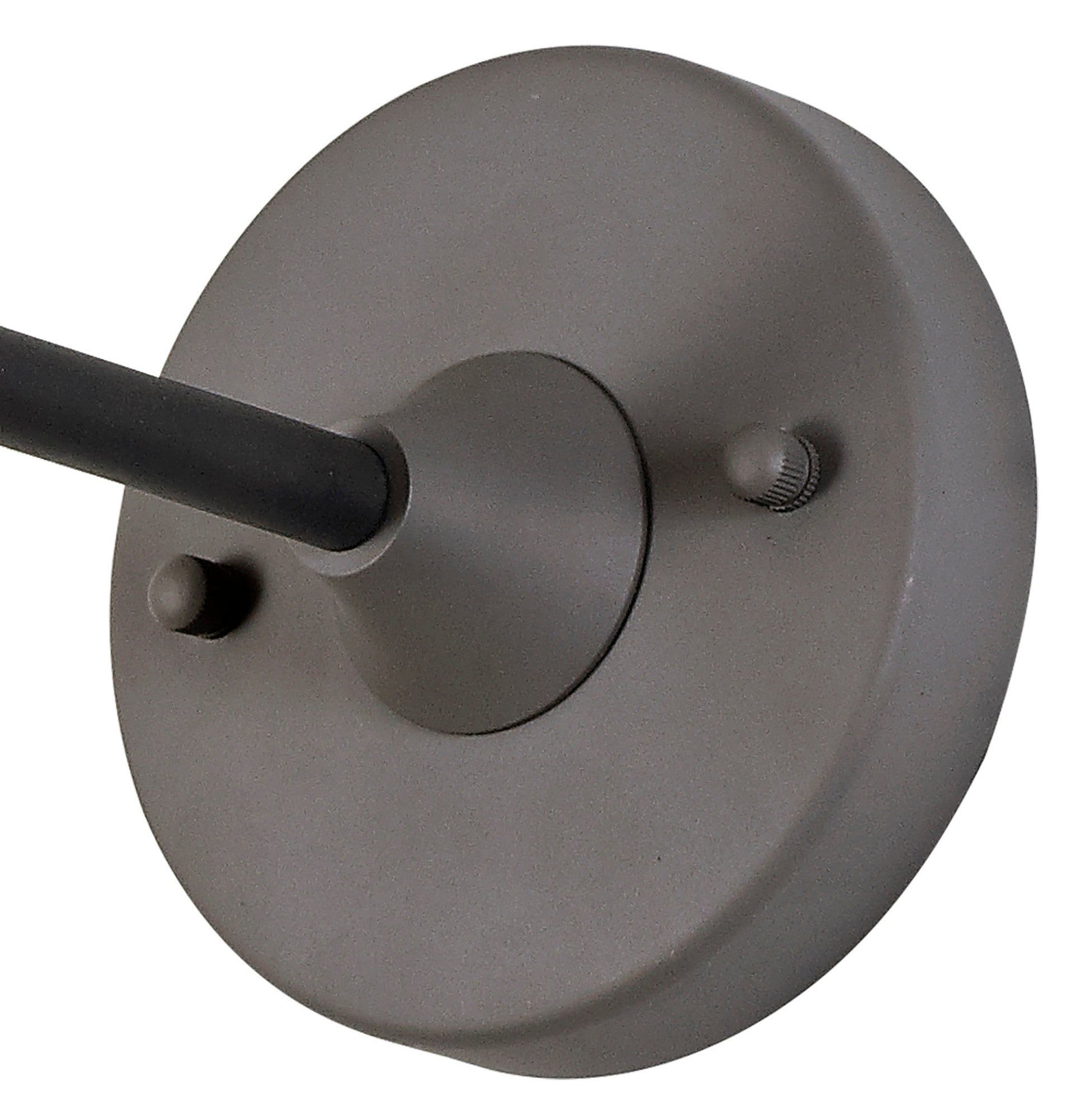 Kiacrenan Wall Lamp, 1 Light E27, IP65, Matt Black/Grey, 2yrs Warranty