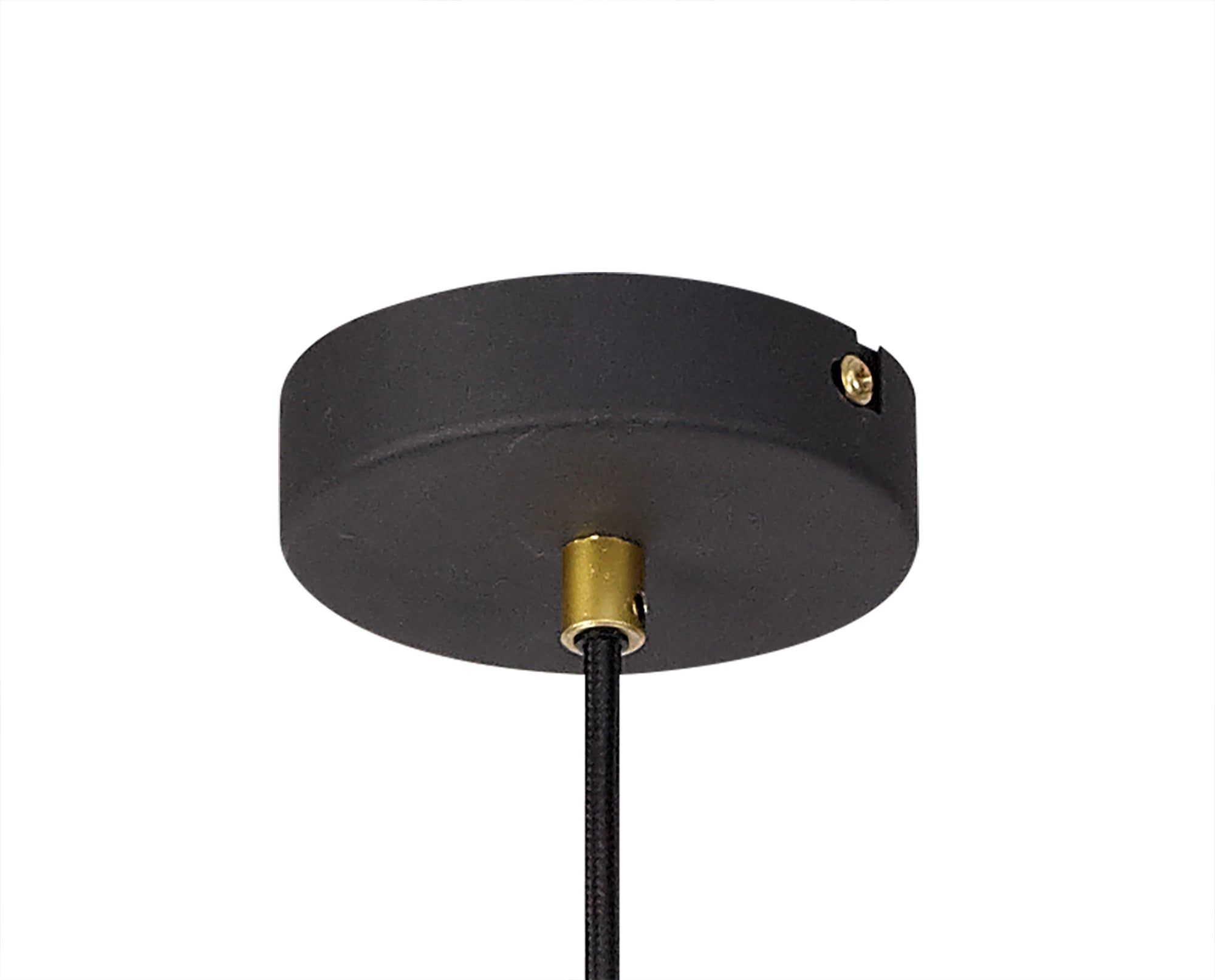 Kieker Large/Medium/small Pendant, 1 x E27, Antique Brass/Painted Gold & Sand Black/Black Nickel