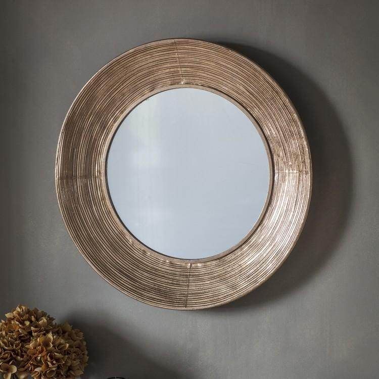 Knowle Mirror W720 x D70 x H720mm - Cusack Lighting