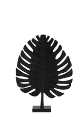 Leaf Ornament - Black Finish
