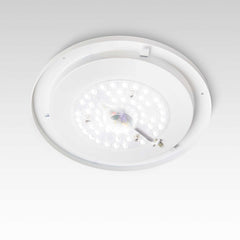 Level Flush Ceiling Light - White Finish - Cusack Lighting