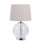 Lewis Antique Brass Table Lamp with Shade