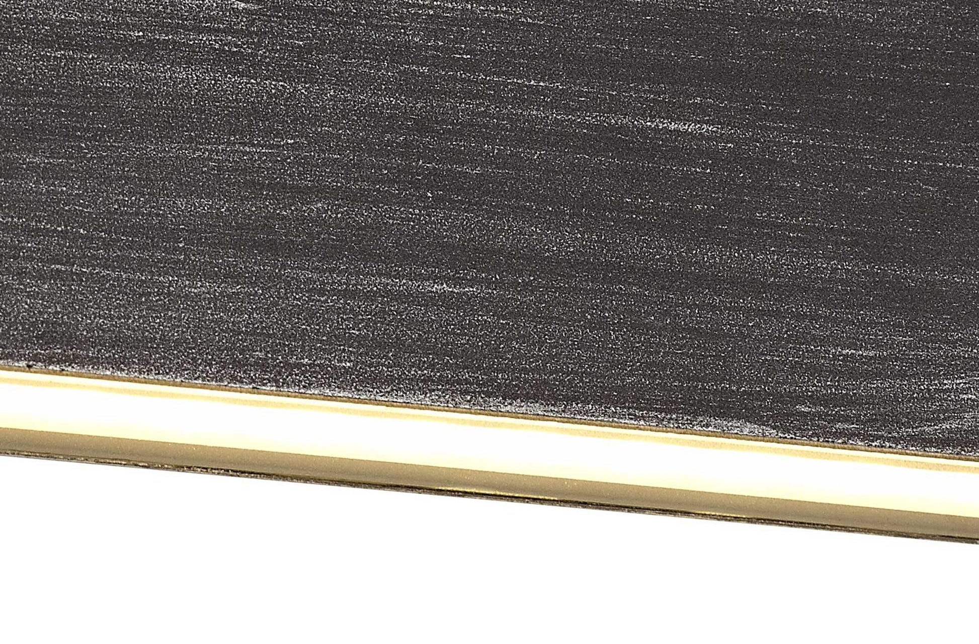 Mothy Small/Medium Up and Downward Lighting Wall Lamp, 2 x 3W LED, 3000K, 350lm, IP54, Black/Silver, 3yrs Warranty