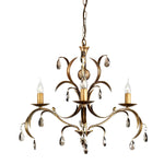 Lily 3Lt Centre Ceiling Light - Bronze Patina Finish
