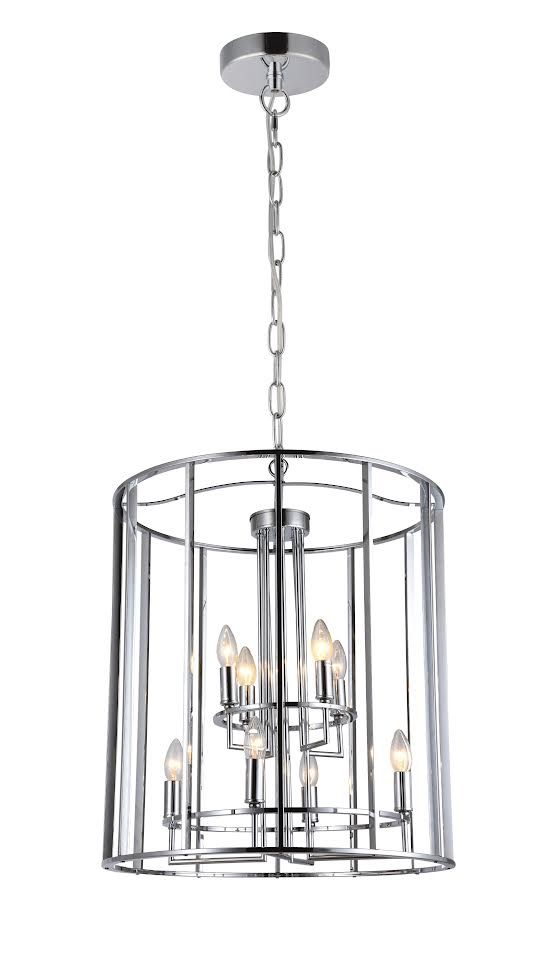 Maddie Antique Brass/Nickel -Finish Double Height