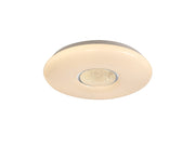 Soiabre Ceiling, 1 x 24W LED, CCT Switchable 3000/4000/6000K, 2032lm, Opal White, 3yrs Warranty