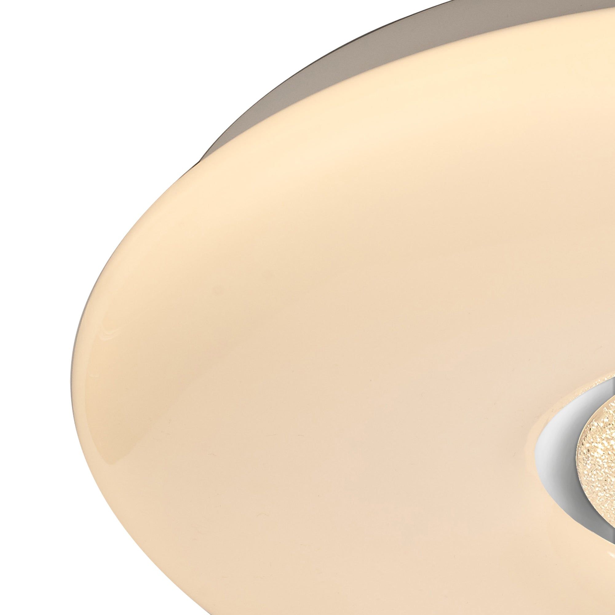Soiabre Ceiling, 1 x 24W LED, CCT Switchable 3000/4000/6000K, 2032lm, Opal White, 3yrs Warranty