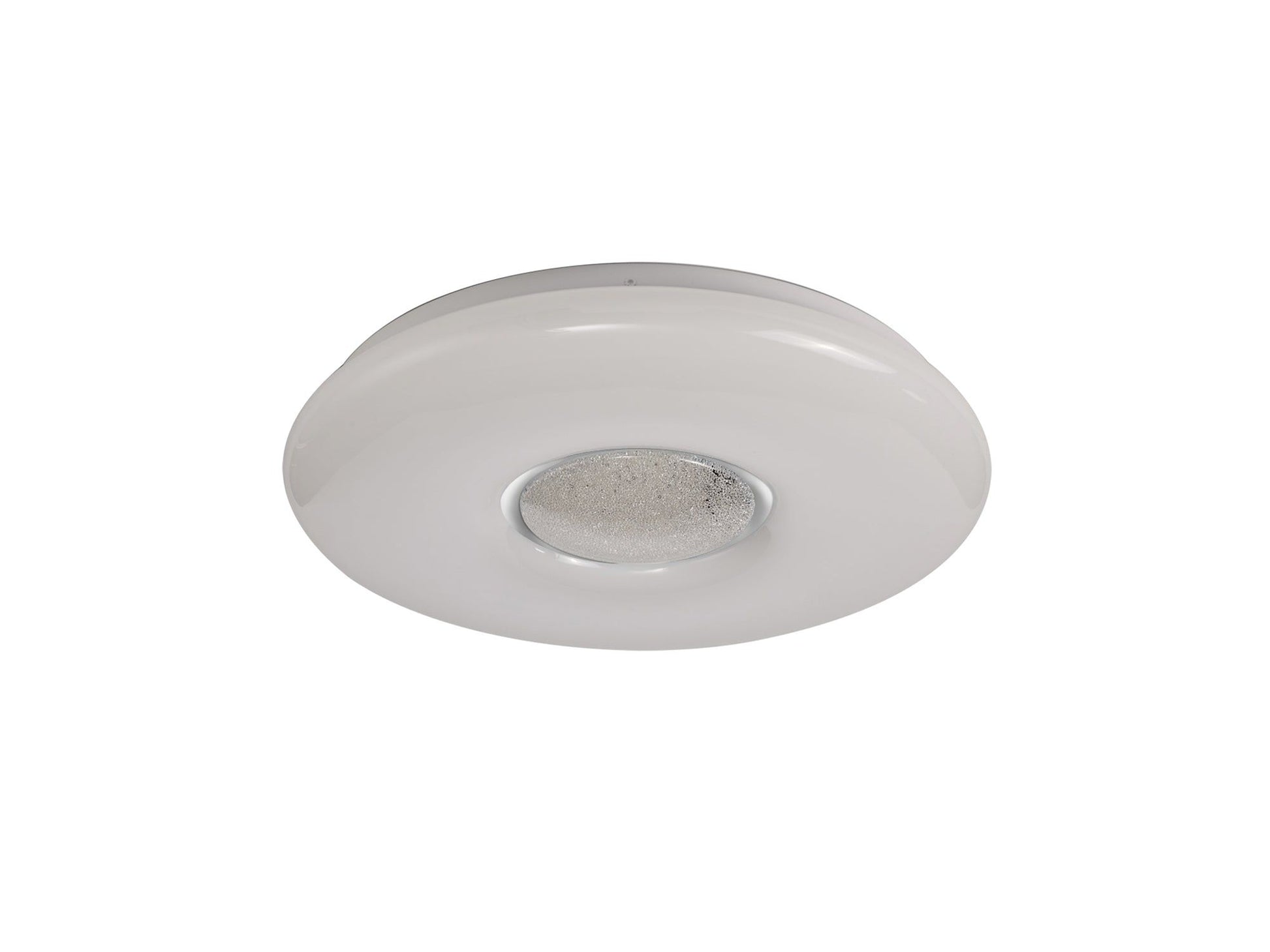 Soiabre Ceiling, 1 x 24W LED, CCT Switchable 3000/4000/6000K, 2032lm, Opal White, 3yrs Warranty