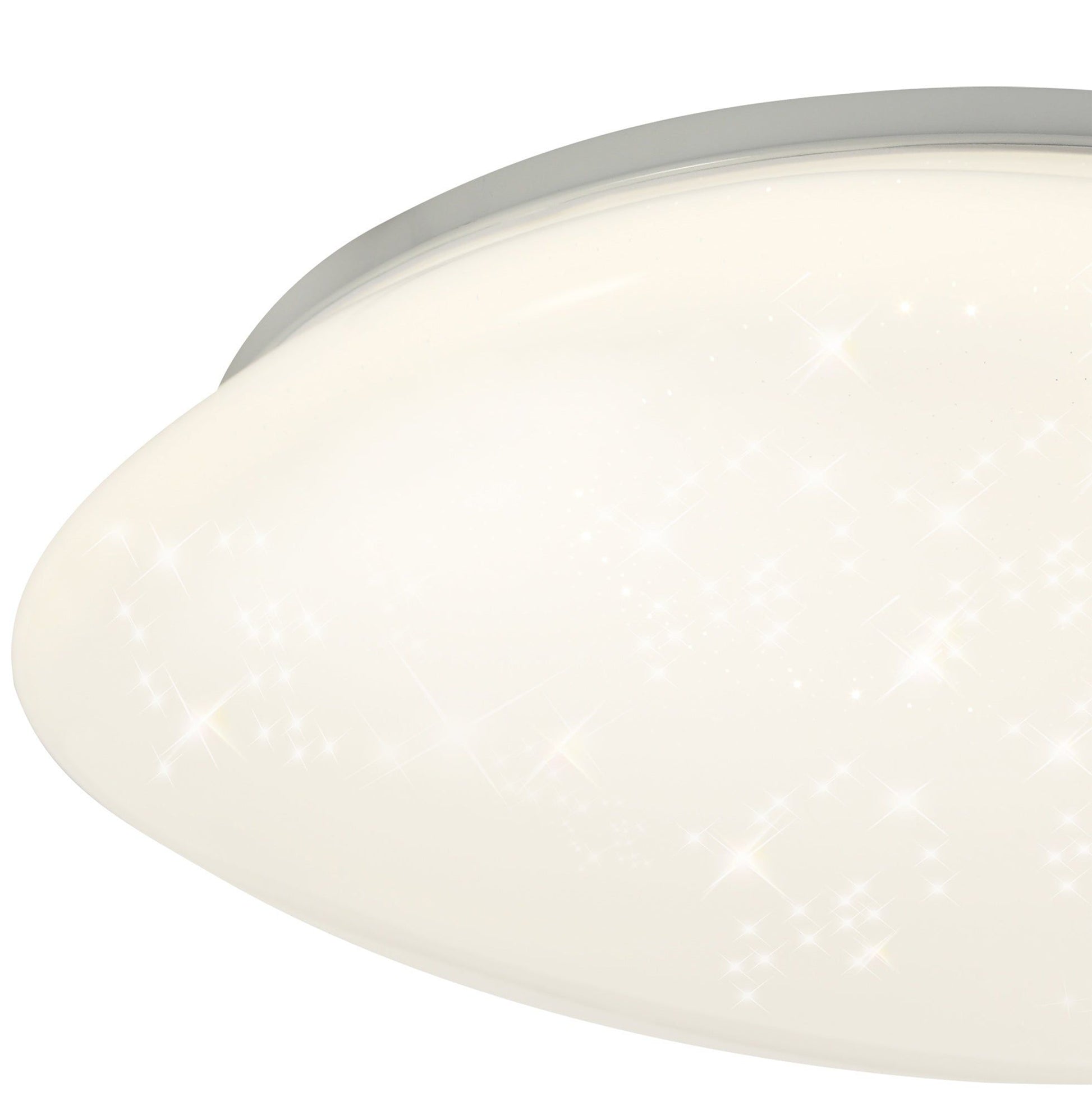 Soynert Ceiling, 1 x 24W LED, 4000K, 1614lm, IP44, White Acrylic, 3yrs Warranty