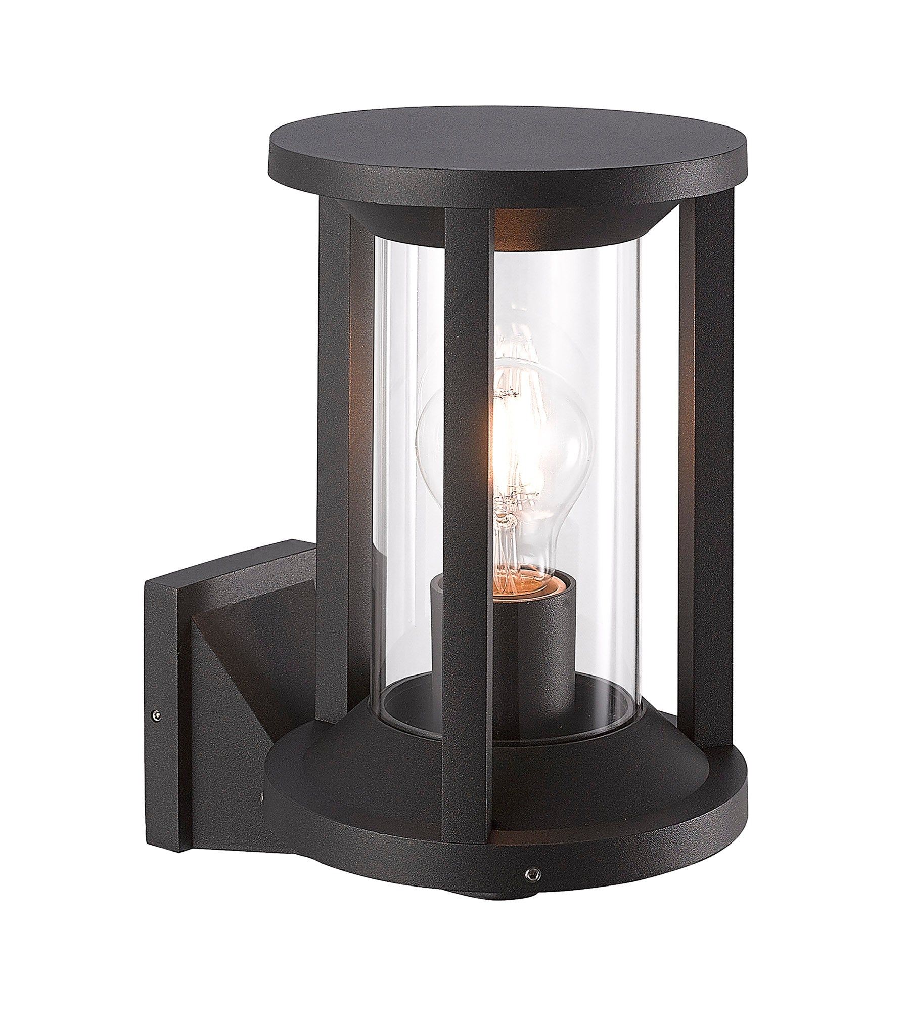 Thoeim Wall Lamp Lantern, 1 x E27, IP65, Anthracite, 2yrs Warranty