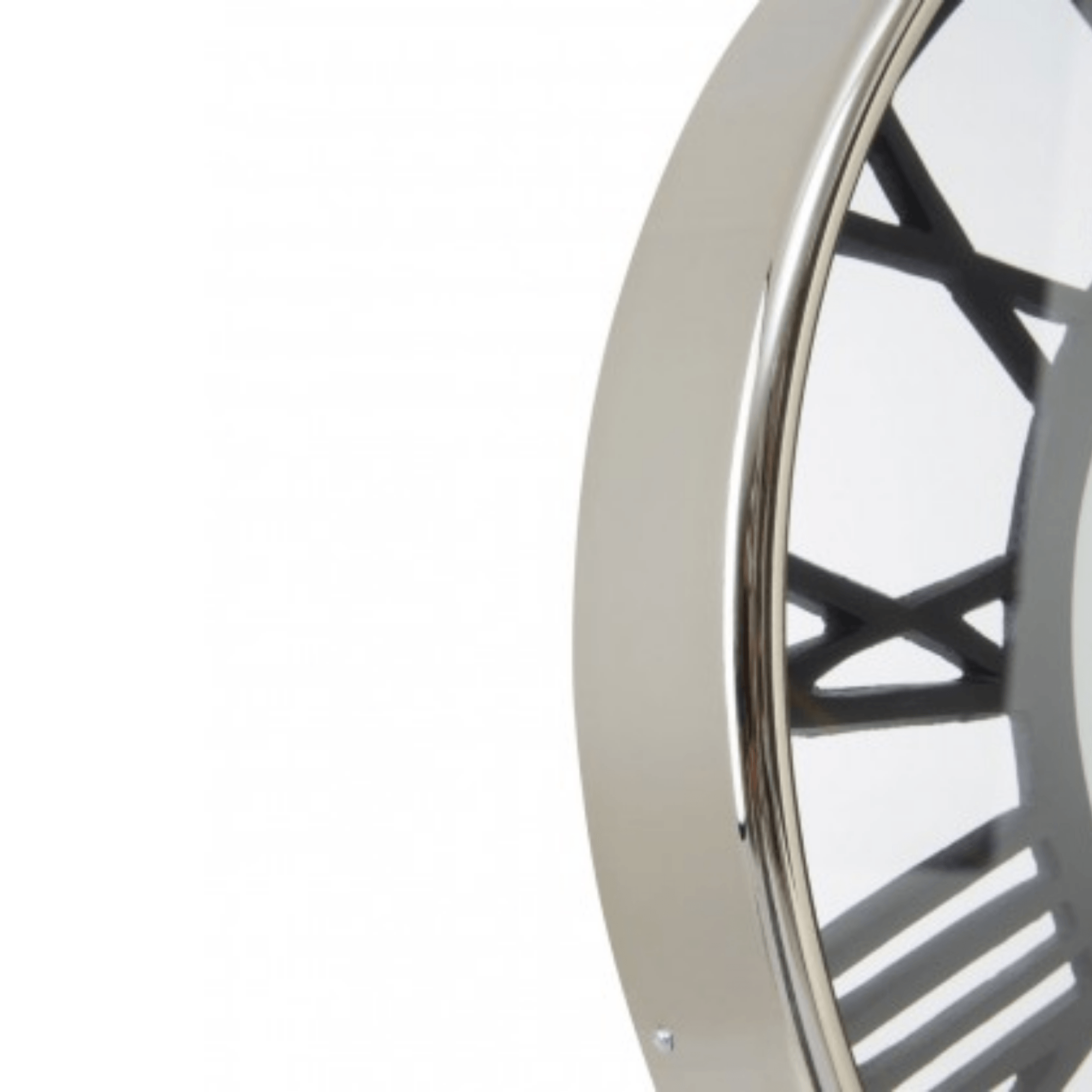 Mateo Nickel Finish Pocket Style Wall Clock - Cusack Lighting