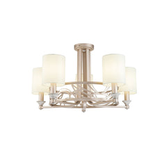 Maytoni 5Lt Vittoria Centre Ceiling Light - Cream Gold Finish IP20