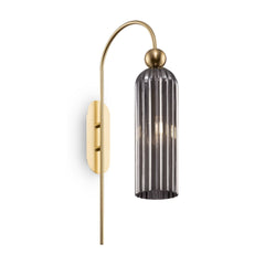 Maytoni Antic Wall Lamp - Brass & Grey Finish IP20