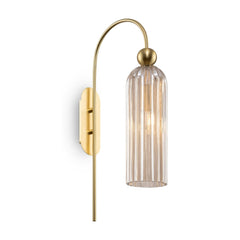 Maytoni Antic Wall Lamp - Brass & Cognac Finish IP20