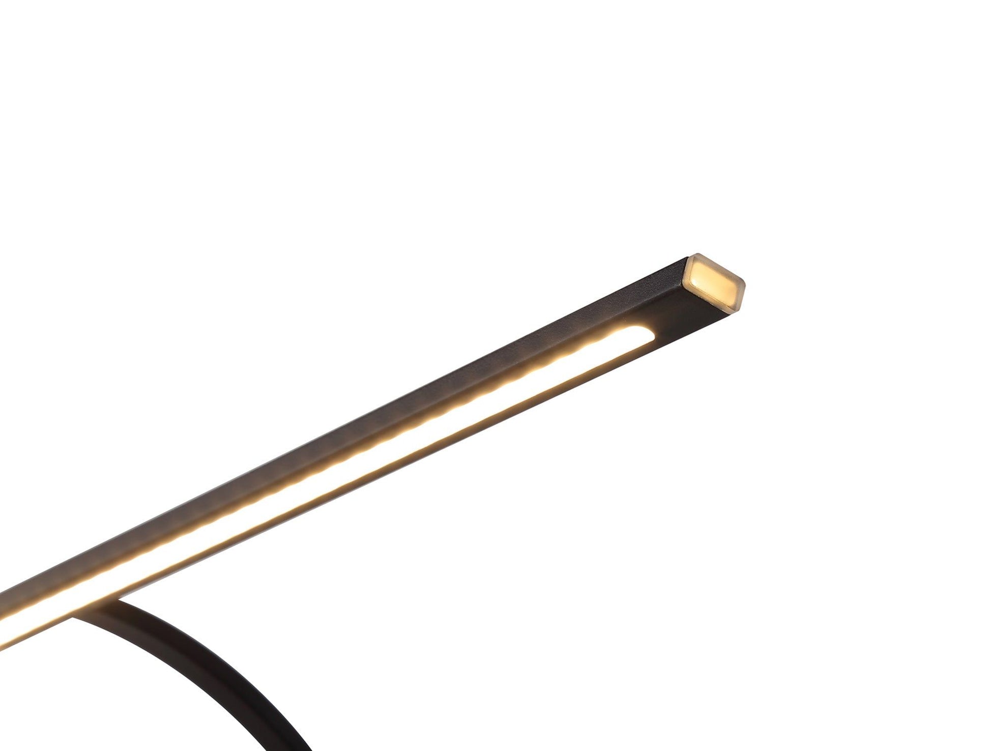 Mia Small 2 Arm Wall Lamp/Picture Light, 1 x 14W LED, 3000K, 1070lm, Sand Black, 3yrs Warranty