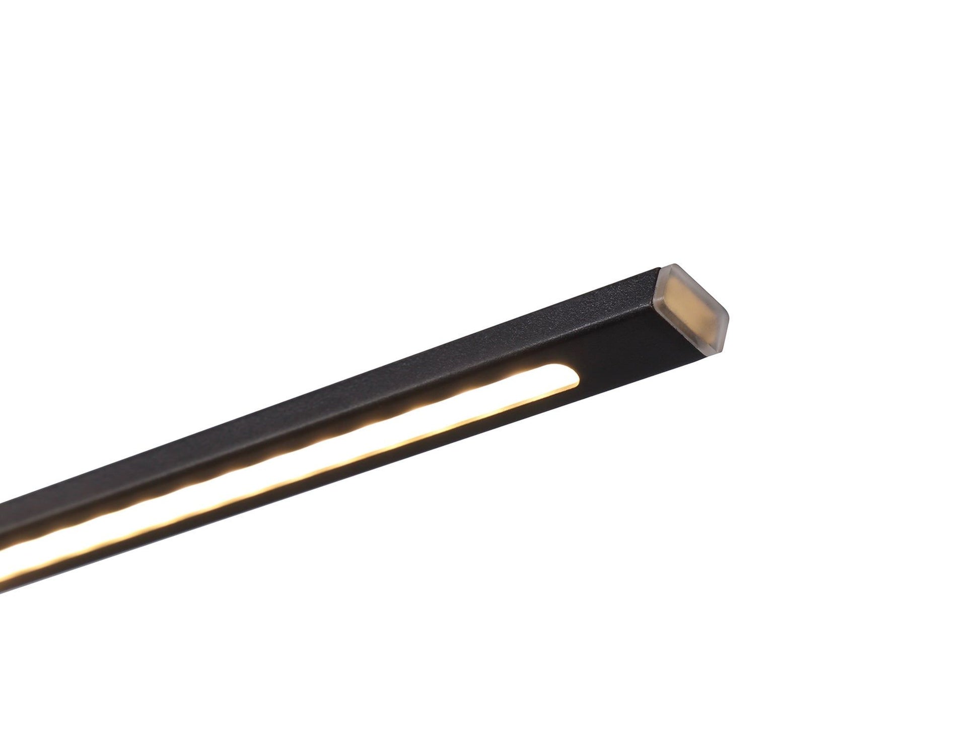 Mia Large 1 Arm Wall Lamp/Picture Light, 1 x 10W LED, 3000K, 850lm, Sand Black, 3yrs Warranty