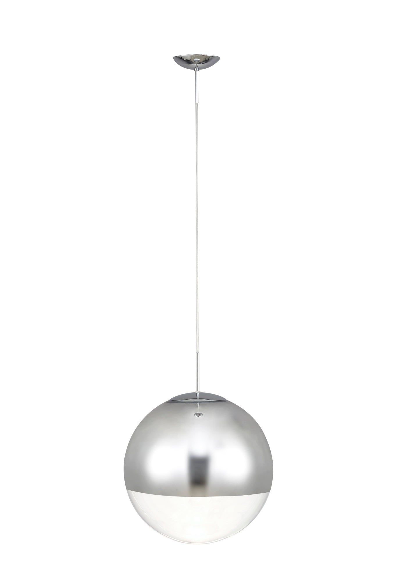 Miranda Pendant Ceiling Light Small/Medium/Large - Polished Chrome & Clear Glass/Copper & Clear Glass/Satin Nickel & White Glass/Matt Black/Smoke Fade Glass./Antique Gold Suspension with Gold/Black Suspension With Frosted White Glass Finish IP20