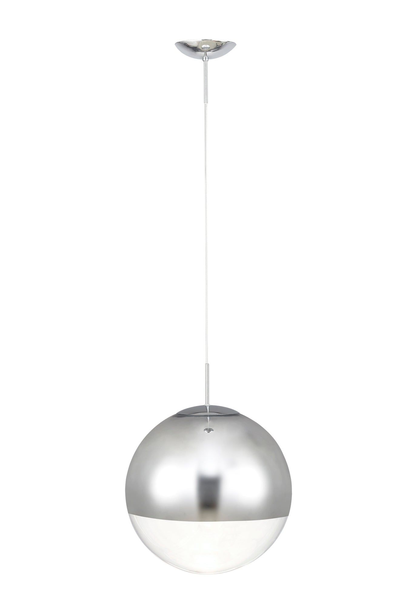 Miranda Pendant Ceiling Light Small/Medium/Large - Polished Chrome & Clear Glass/Copper & Clear Glass/Satin Nickel & White Glass/Matt Black/Smoke Fade Glass./Antique Gold Suspension with Gold/Black Suspension With Frosted White Glass Finish IP20