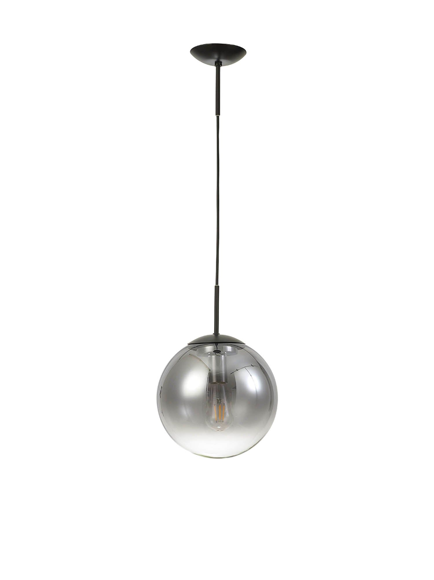 Miranda Pendant Ceiling Light  - Polished Chrome & Clear Glass/Copper & Clear Glass/Satin Nickel & White Glass Finish IP20