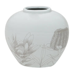 Serene Vase - White Finish