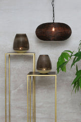 Nadra Medium Hanging Lamp - Bronze Gold Finish