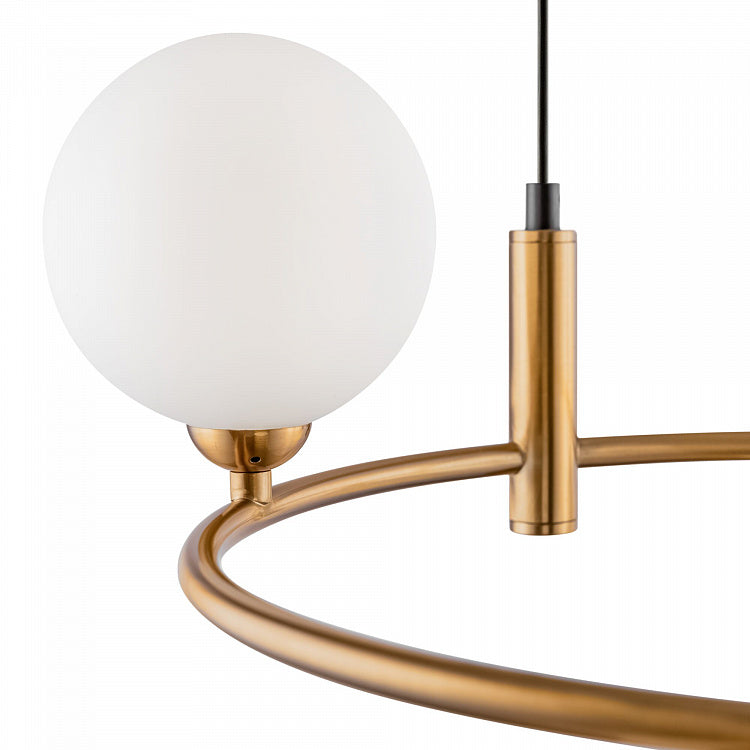 MAYTONI | Ring 4lt Pendant Lamp | Brass - Cusack Lighting
