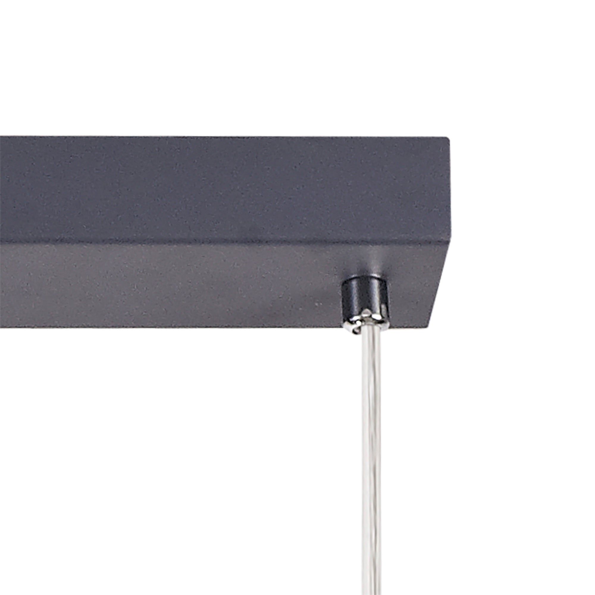 Taeims 4 Light Bar Linear Pendant E14, Oiled Bronze/Matt Grey/Polished Chrome/Cognac