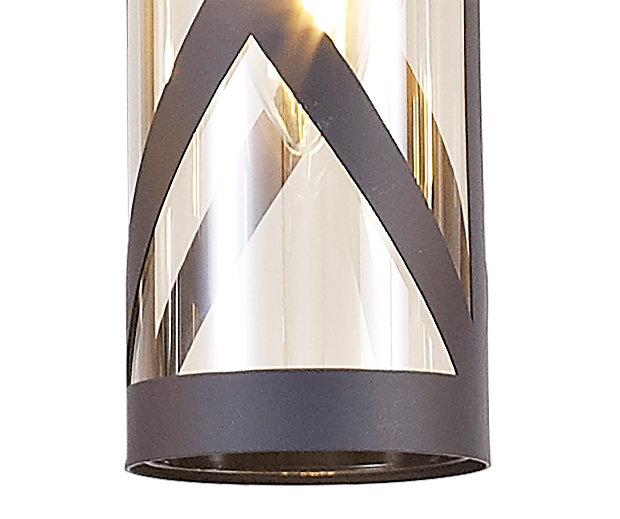 Taeims 4 Light Bar Linear Pendant E14, Oiled Bronze/Matt Grey/Polished Chrome/Cognac