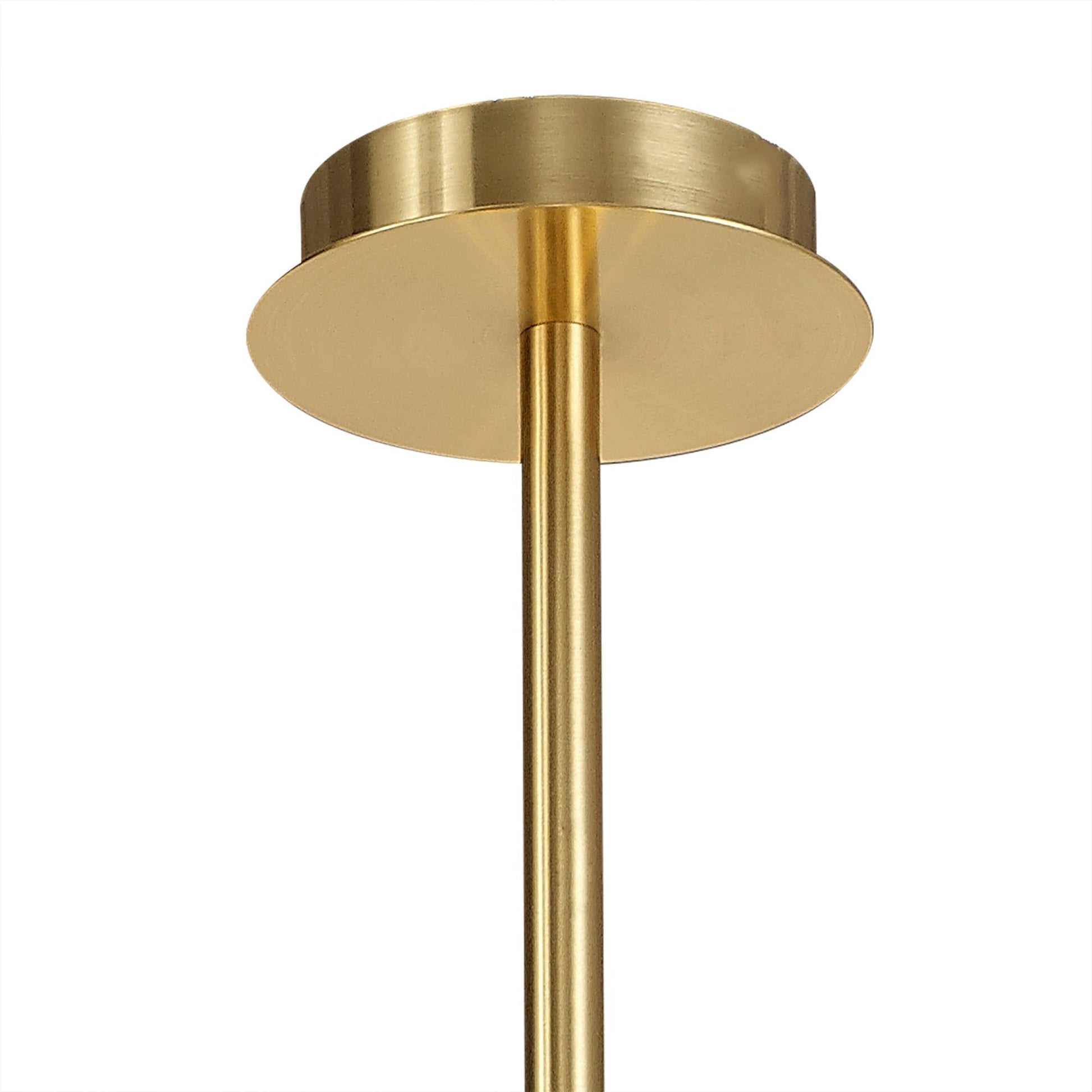 Taranto Pendant Sputnik, 9 Light E14, , Polished Nickel/Brushed Gold & Gloss Black/Crystal