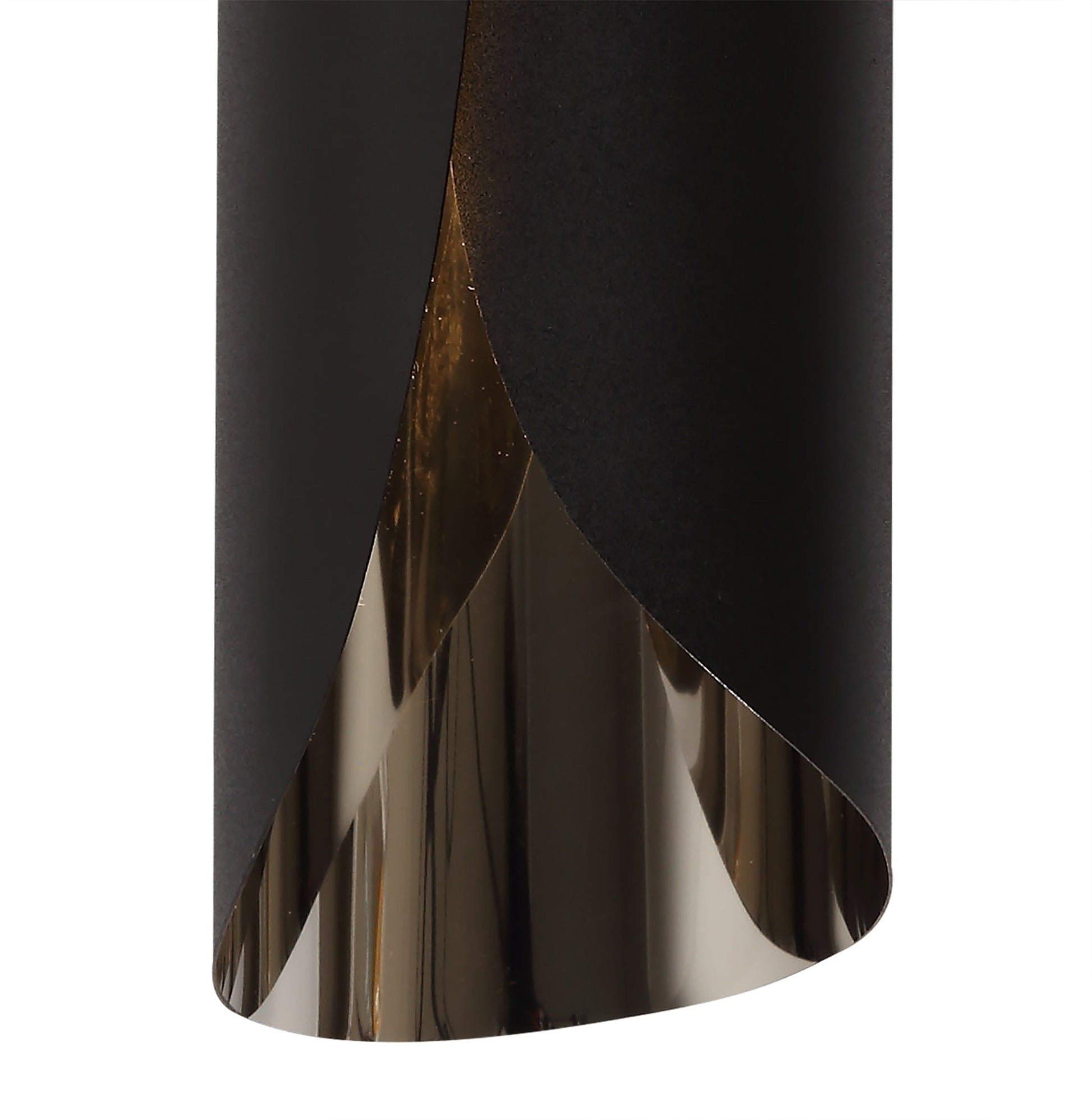 Nook Wall Lamp, 1 x 7W LED, 3000K, 700lm, Sand Black/Polished Chrome, 3yrs Warranty